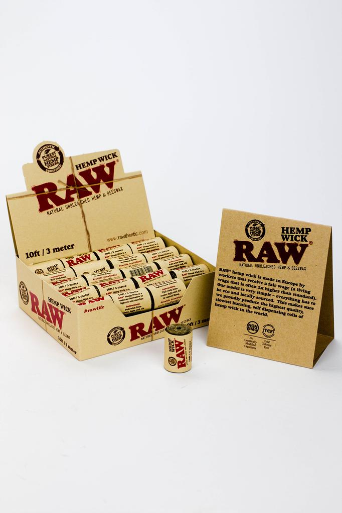 Raw Hemp Wick 10 ft / 3m